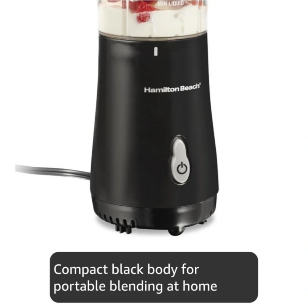 Black Portable Blender